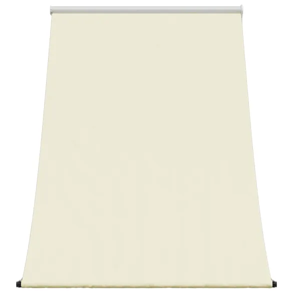 Copertină retractabilă crem 150x150 cm - Țesătură și oțel