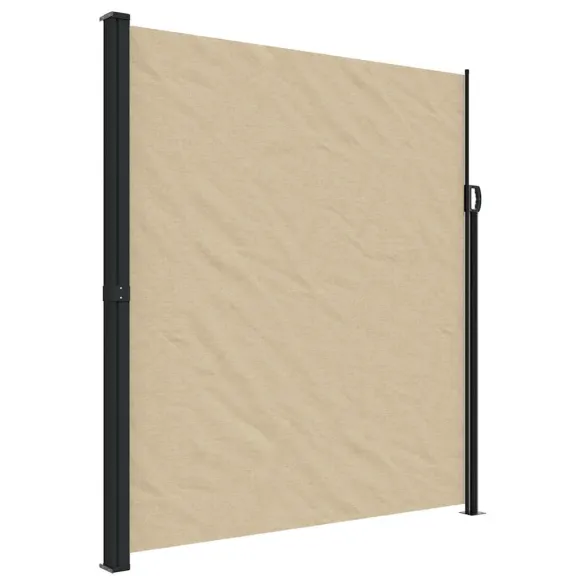 Copertină Laterală Retractabilă Bej 220x300 cm | Livrare Gratuită Copertină Laterală Retractabilă Bej 220x300 cm | Livrare Gratuită