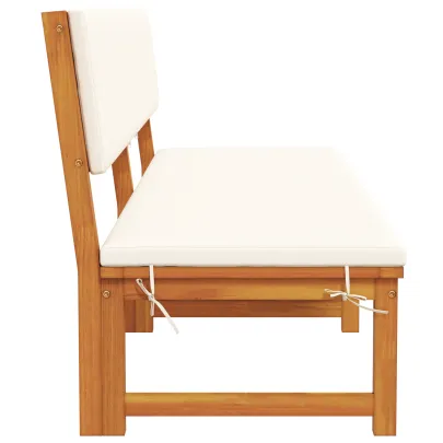 Șezlong Ajustabil din Lemn de Acacia pentru Exterior
