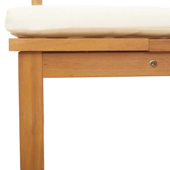 Șezlong Ajustabil din Lemn de Acacia pentru Exterior