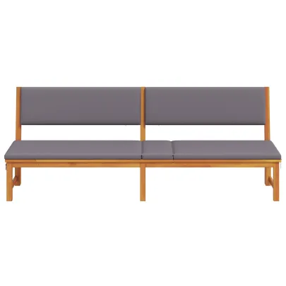 Șezlong 3 în 1 Lemn Acacia - Mobilier Gradina Modern