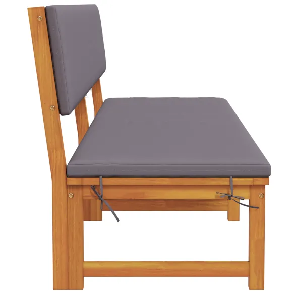 Șezlong 3 în 1 Lemn Acacia - Mobilier Gradina Modern