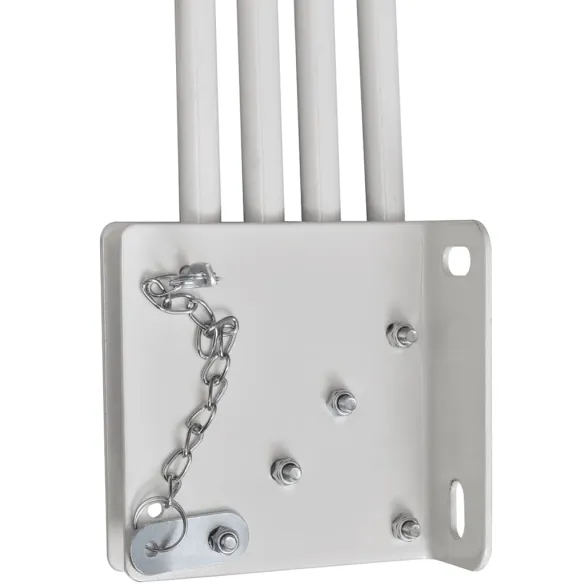 Copertină Laterală Pliabilă Balcon - Gri 160x240 cm