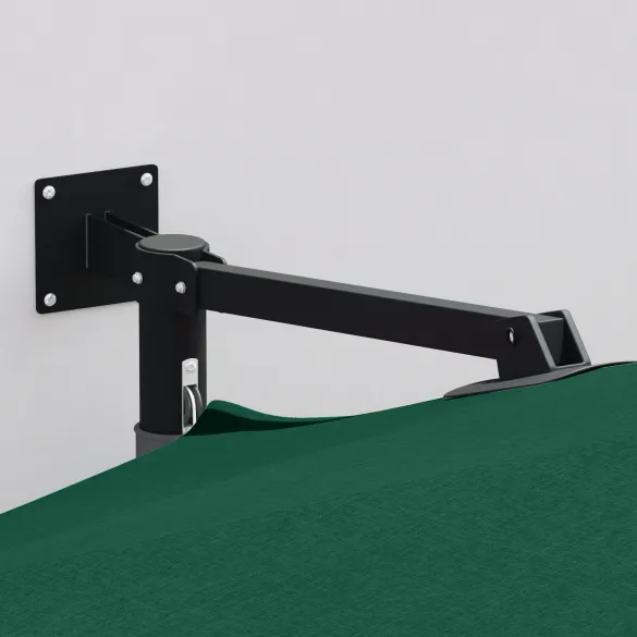 Umbrelă Terasă Verde Mare Înclinabilă - Livrare Gratuită