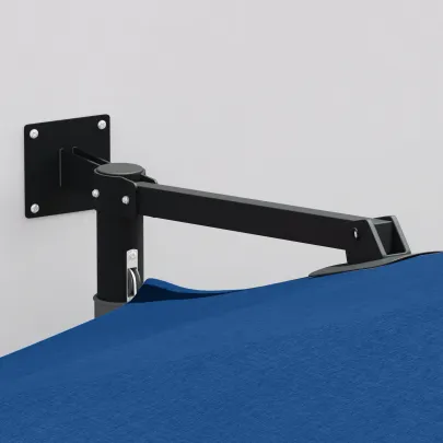 Umbrelă Patio Albastru Azur Înclinabilă - Livrare Gratuită