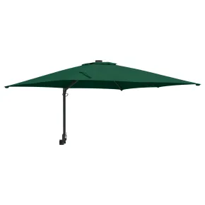 Umbrelă Terasă Verde 3x3m Pliabilă - Livrare Gratuită 2