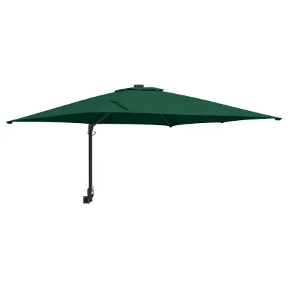 Umbrelă Terasă Verde 3x3m Pliabilă - Livrare Gratuită