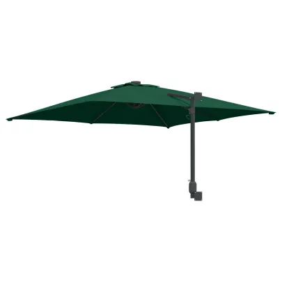 Umbrelă Terasă Verde 3x3m Pliabilă - Livrare Gratuită
