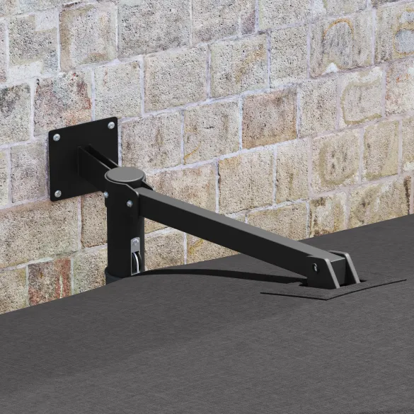 Umbrelă Exterior Antracit Poliester - Oțel Rezistent | Livrare Gratuită