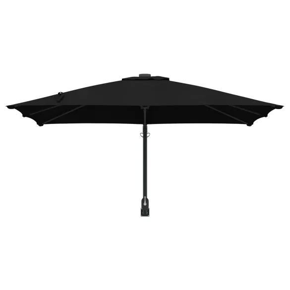 Umbrelă Terasă Mare Înclinabilă Negru - Livrare Gratuită