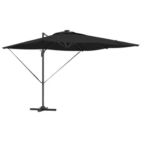 Umbrelă Cantilever Roma cu LED-uri Solare | Livrare Gratuită 2