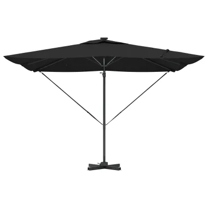 Umbrelă Cantilever Roma cu LED-uri Solare | Livrare Gratuită