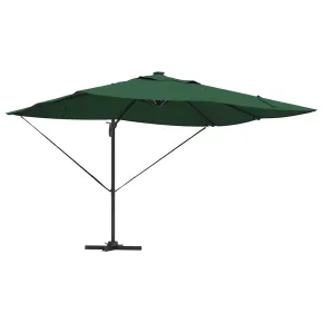 Umbrelă Cantilever Roma cu LED-uri Solar | Livrare Gratuită 2