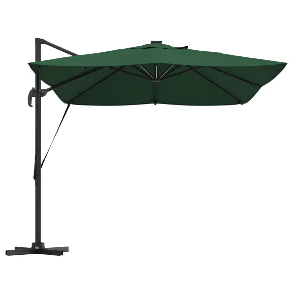 Umbrelă Cantilever Roma cu LED-uri Solar | Livrare Gratuită Umbrelă Cantilever Roma cu LED-uri Solar | Livrare Gratuită