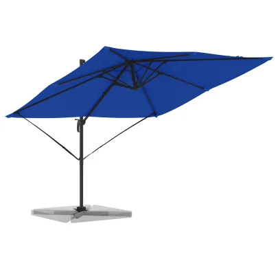 Umbrelă Terasă Cantilever Albastru Azur 3m - Livrare Gratuită