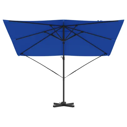 Umbrelă Terasă Cantilever Albastru Azur 3m - Livrare Gratuită