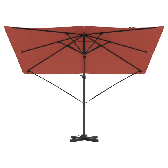 Umbrelă Terasă Teracotă Reglabilă | Livrare Gratuită