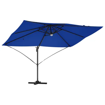 Umbrelă Cantilever Albastră Azur - Livrare Gratuită