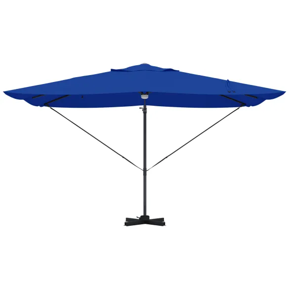 Umbrelă Cantilever Albastră Azur - Livrare Gratuită