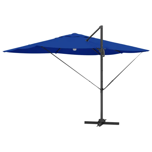 Umbrelă Cantilever Albastră Azur - Livrare Gratuită