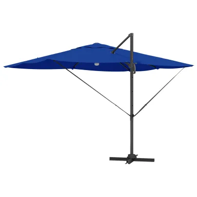 Umbrelă Cantilever Albastră Azur - Livrare Gratuită