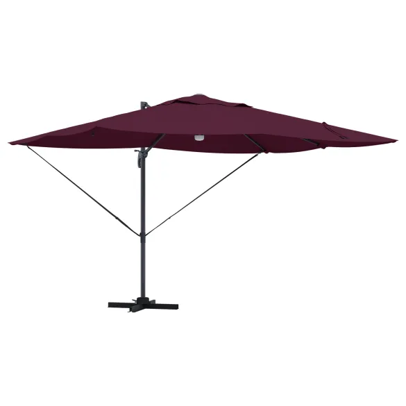 Umbrelă Cantilever Bordo 250cm - Livrare Gratuită