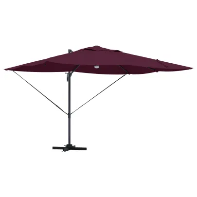 Umbrelă Cantilever Bordo 250cm - Livrare Gratuită