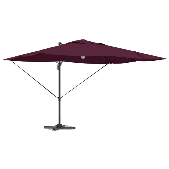 Umbrelă Cantilever Bordo 250cm - Livrare Gratuită