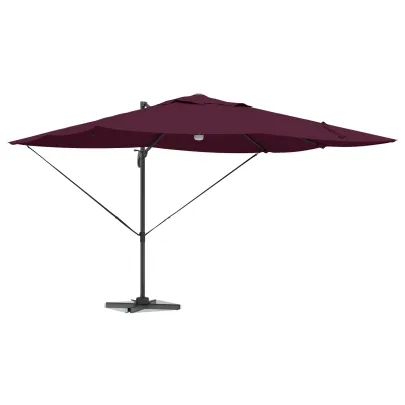 Umbrelă Cantilever Bordo 250cm - Livrare Gratuită
