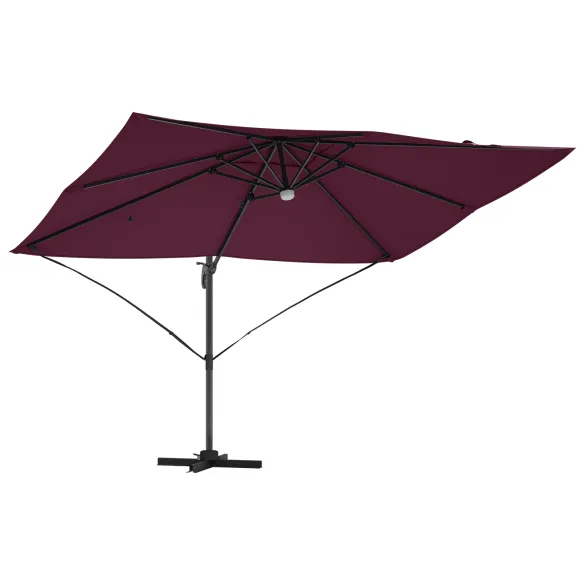 Umbrelă Cantilever Bordo 250cm - Livrare Gratuită