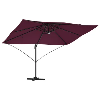 Umbrelă Cantilever Bordo 250cm - Livrare Gratuită