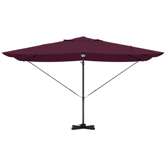 Umbrelă Cantilever Bordo 250cm - Livrare Gratuită