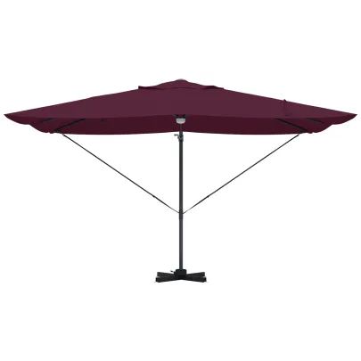 Umbrelă Cantilever Bordo 250cm - Livrare Gratuită