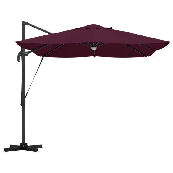 Umbrelă Cantilever Bordo 250cm - Livrare Gratuită