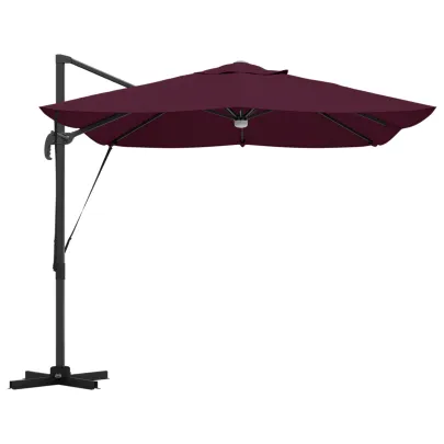 Umbrelă Cantilever Bordo 250cm - Livrare Gratuită