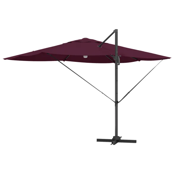 Umbrelă Cantilever Bordo 250cm - Livrare Gratuită