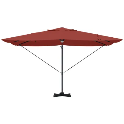 Umbră Cantilever Teracotă Exterior | Livrare Gratuită