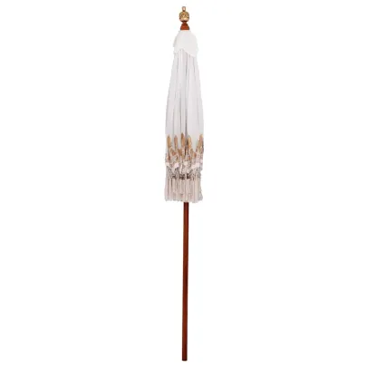 Umbrelă de Soare Manuală Crem 180-190 cm | Livrare Gratuită