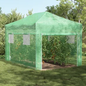 Seră Pliabilă Verde 290x430x315 cm Oțel | Livrare Gratuită