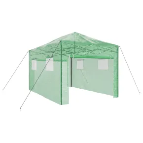Seră Pliabilă Verde 290x430x315 cm Oțel | Livrare Gratuită 2