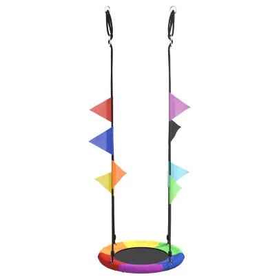 Leagăn Suspendat Curcubeu Copii - 100 kg | Livrare Gratuită