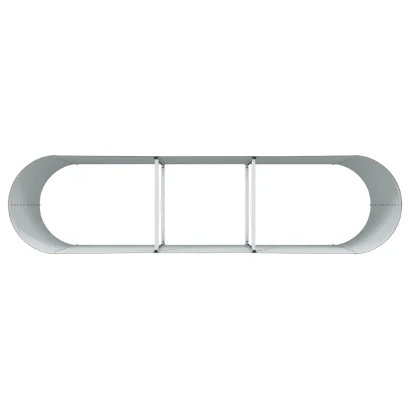 Pat Ridicat Ghiveci Metal Efect Lemn Durabil | Comandă Acum