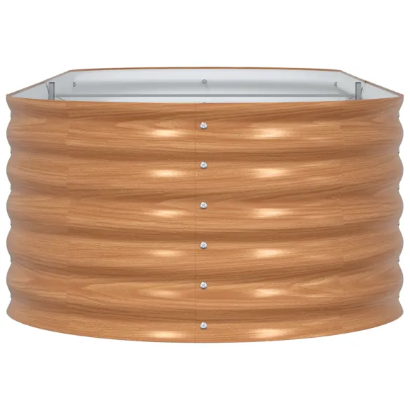 Pat Grădină Ridicat Metal 240x80 cm - Livrare Gratuită