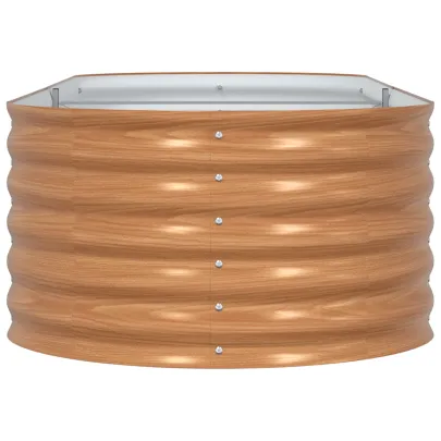 Pat Grădină Ridicat Metal 240x80 cm - Livrare Gratuită