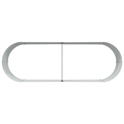 Pat Grădină Ridicat Metal 240x80 cm - Livrare Gratuită