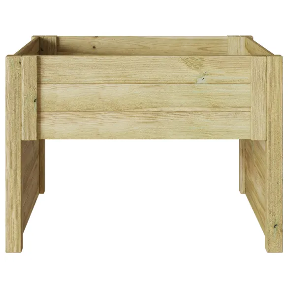 Garaj Lemn Mașină Tuns Iarbă Robotică cu Planter