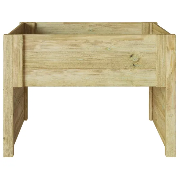 Garaj Lemn Mașină Tuns Iarbă Robotică cu Planter