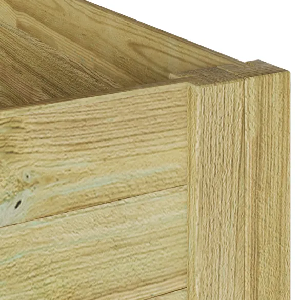 Garaj Lemn Mașină Tuns Iarbă Robotică cu Planter