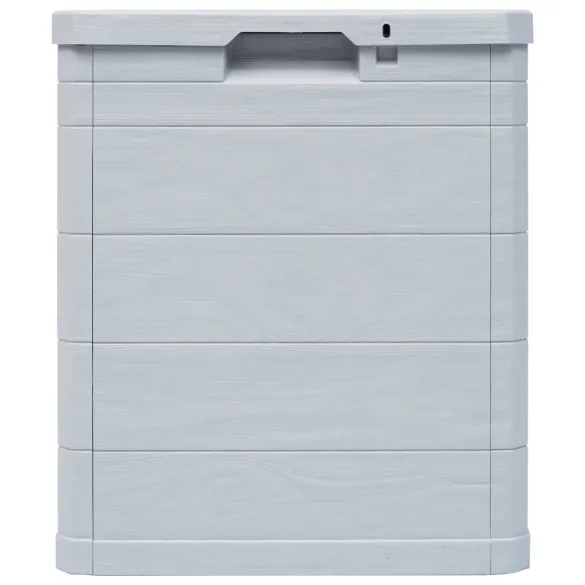 Ladă Depozitare Exterior 90L - Gri Deschis | Livrare Gratuită