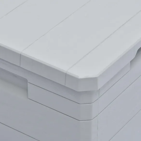 Ladă Depozitare Exterior 90L - Gri Deschis | Livrare Gratuită